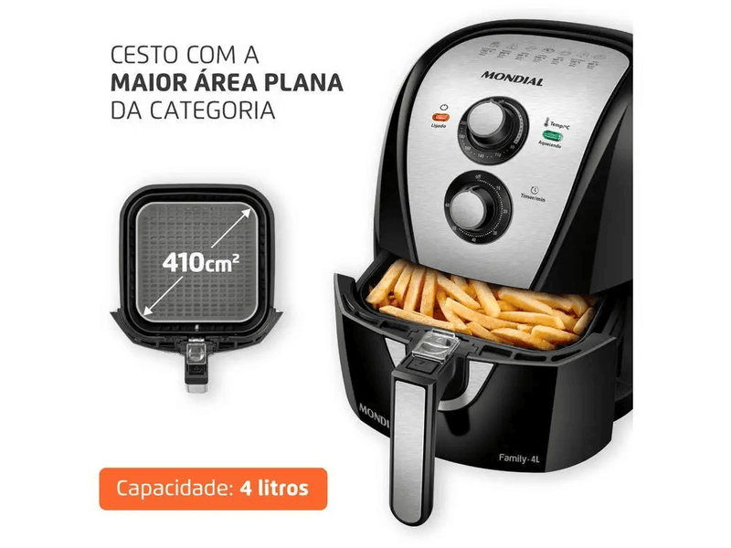 Fritadeira Saudável Mondial AirPro 220V