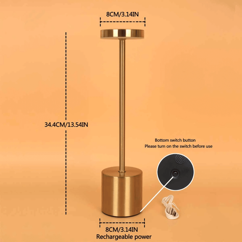 Luminária de Mesa LED Criativa e Elegante