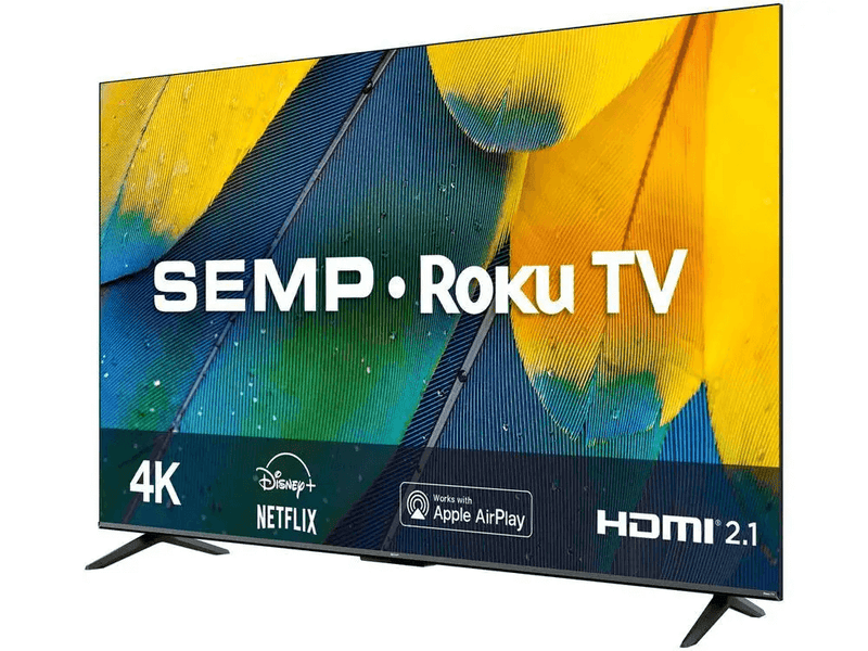 Smart TV 50” 4K UHD LED Semp RK8600 Wi-Fi