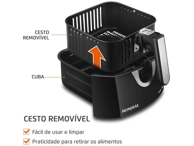 Fritadeira Saudável Mondial AirPro 220V