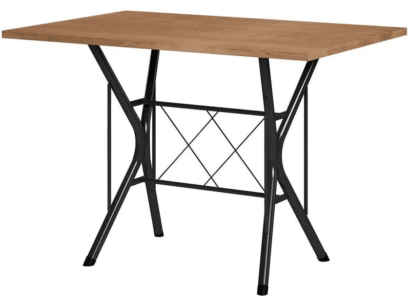 Mesa Retangular Elegance Black 6 cadeiras