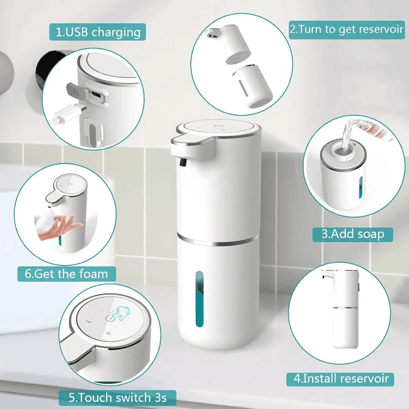 Dispensador de Sabão Touchless Automático