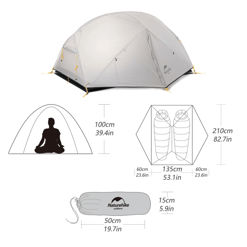 Tenda Ultra Leve Duo Pro